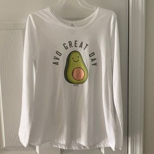 NWOT Justice Avocado Top